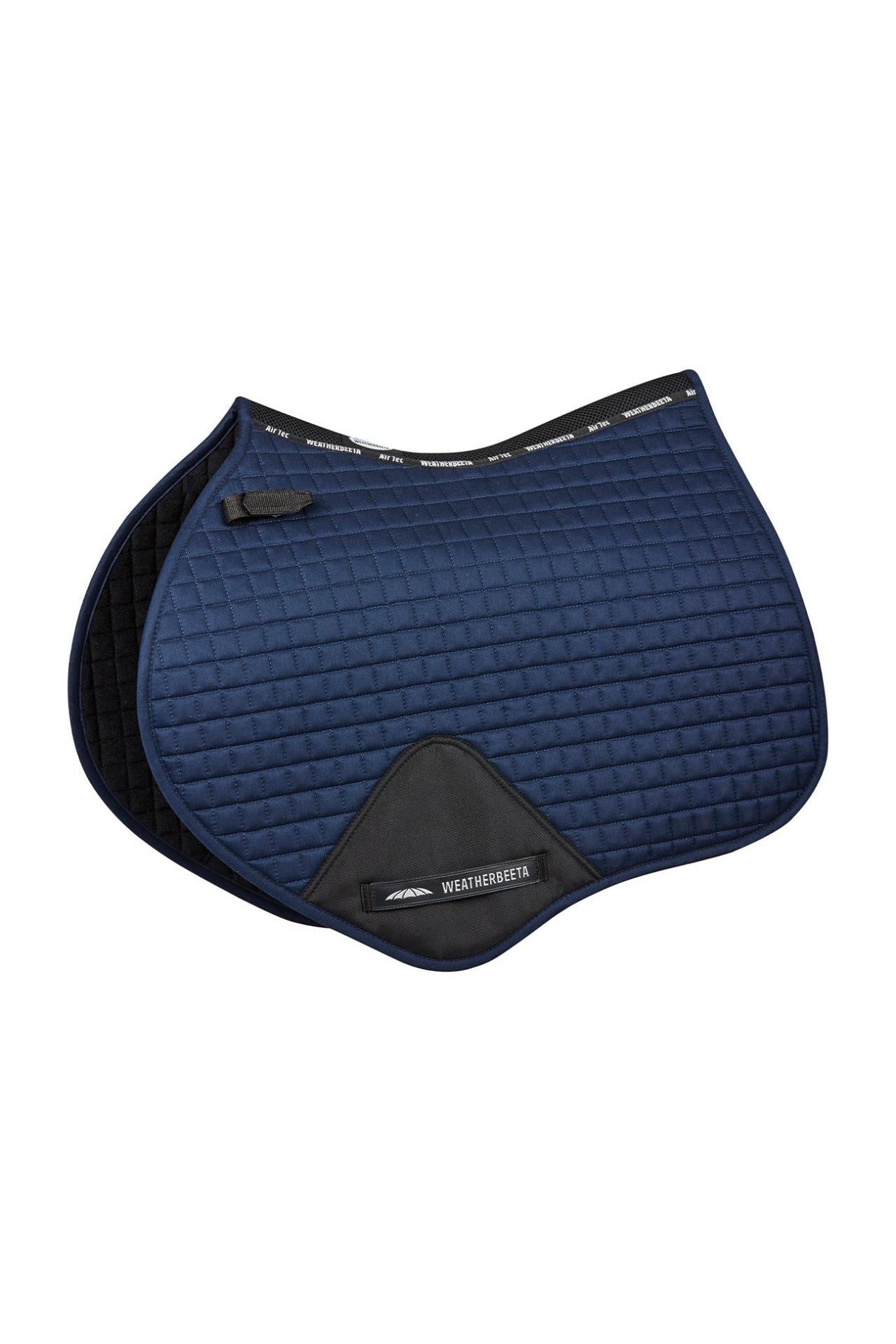 WEATHERBEETA PRIME JUMP SHAPED SADDLE PAD NAVY