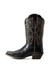 Ariat Women's Round Up Square Toe Limousine Black