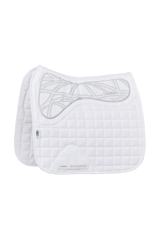 WEATHERBEETA ULTRA GRIP DRESSAGE PAD WHITE FULL