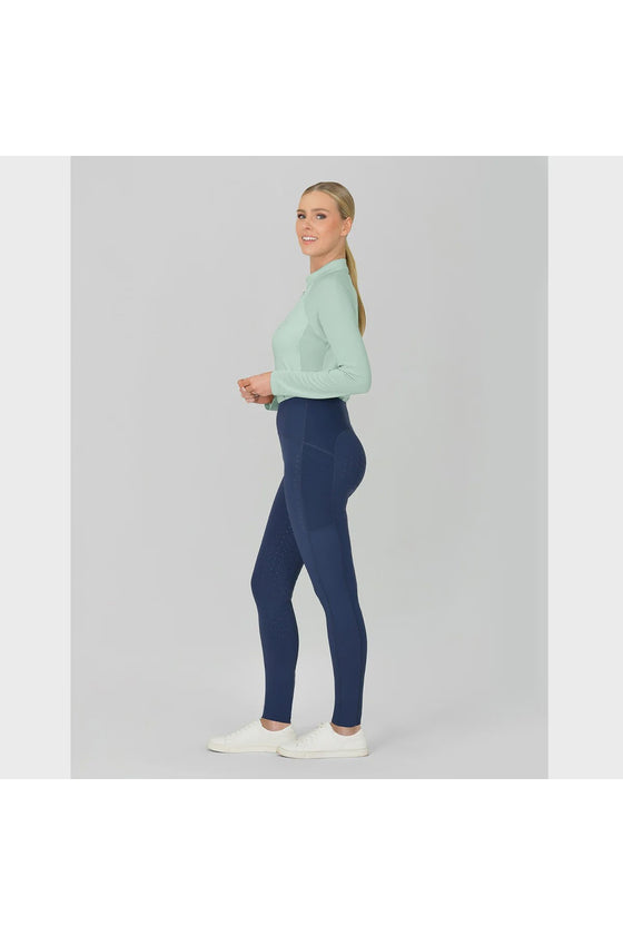 Dublin Megan Mesh Panel Tights Naval Academy