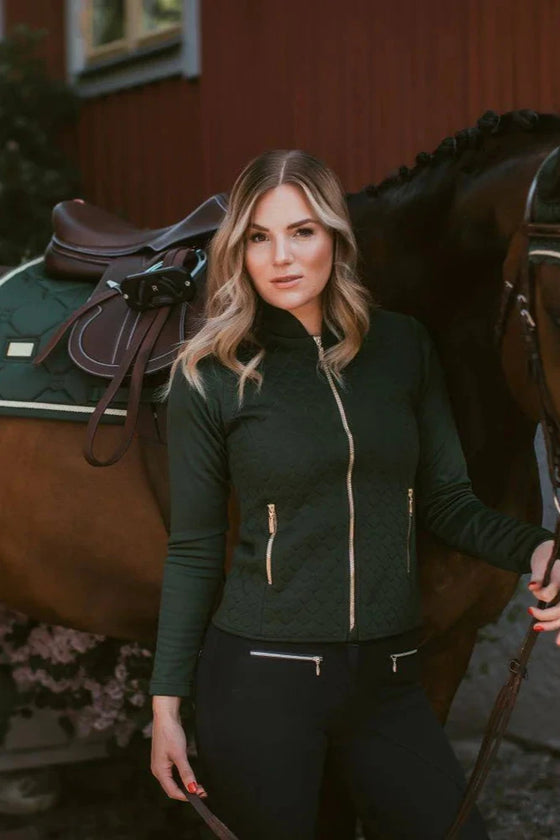 EQUESTRIAN STOCKHOLM NEXT GENERATION JACKET FOREST GREEN