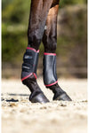 LeMieux Carbon Mesh Wrap Boots Papaya