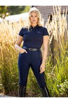 LeMieux Demi Pull On Breggings Full Seat Navy