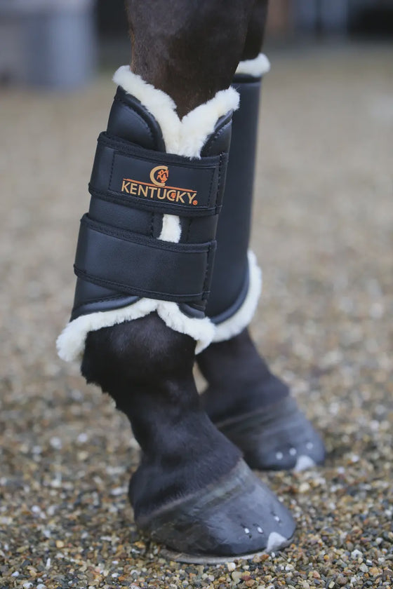 Kentucky Turnout Boots Leather Front