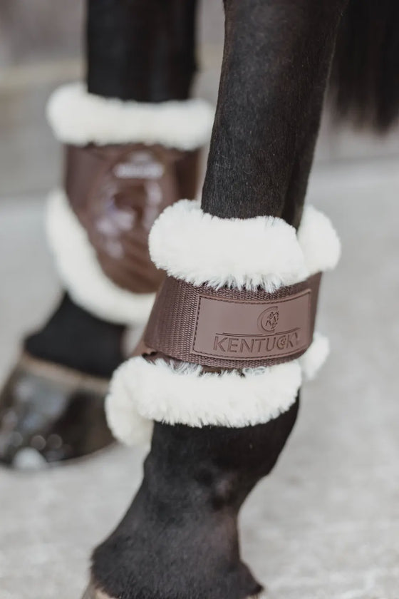 Kentucky Vegan Sheepskin young horse fetlock boots