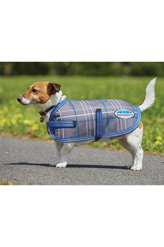 Parka 1200D Dog Coat GREY PLAID