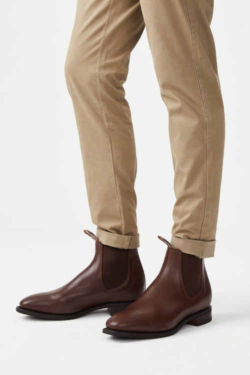 Rm williams best sale dark tan boots