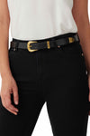 R.M. Williams Agnes Belt Black