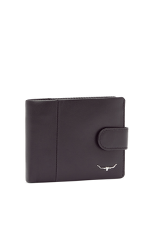  R.M. Williams Wallet with coin pocket & tab Black