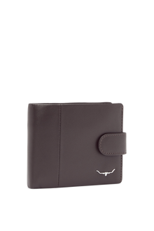  R.M. Williams Wallet with Coin Pocket & Tab Brown