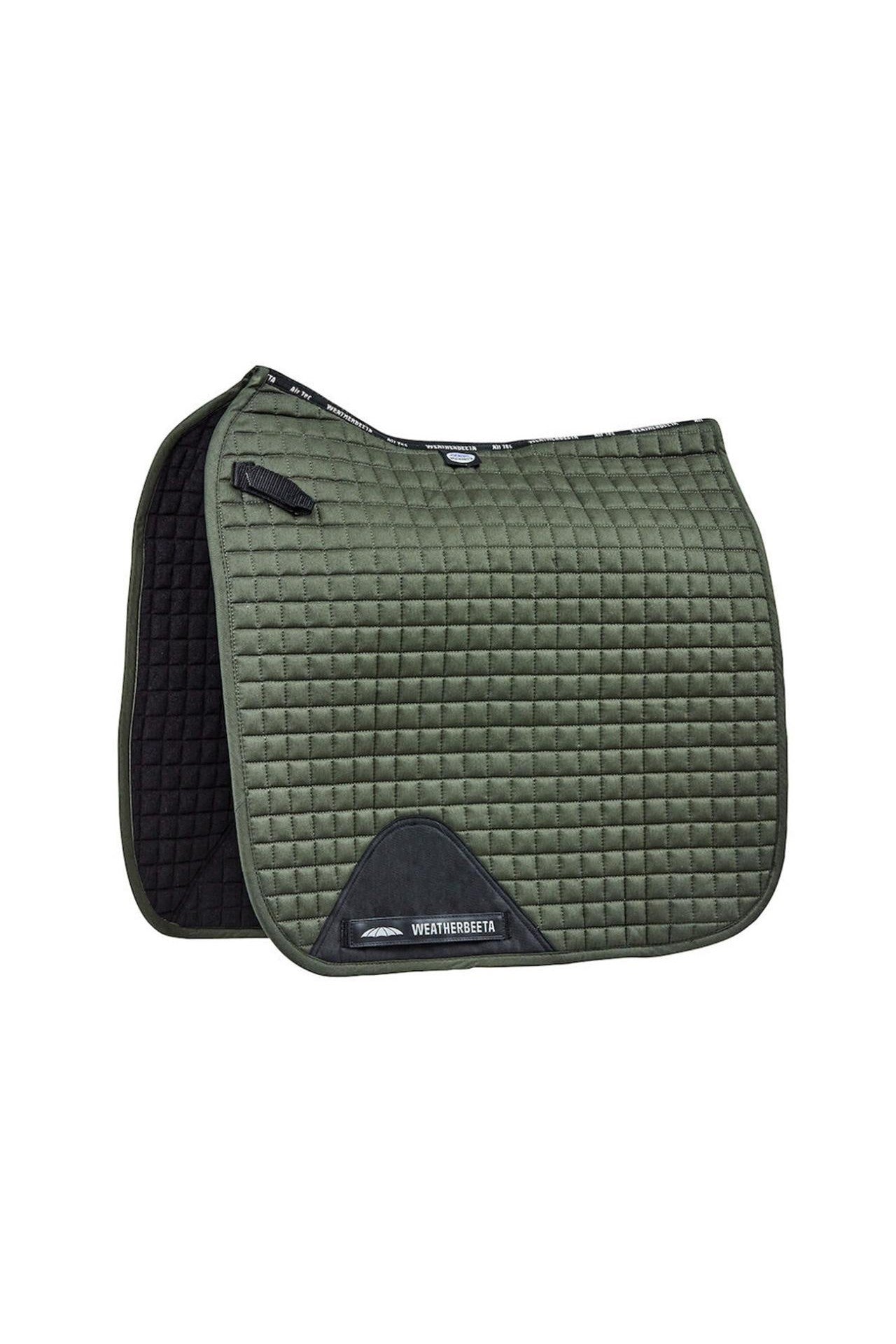 WEATHERBEETA PRIME DRESSAGE SADDLE PAD OLIVE