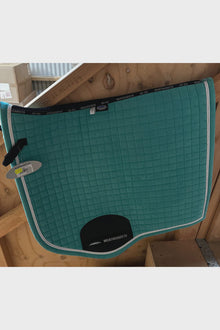  WeatherBeeta Prolux Dressage Pad Turquoise/White