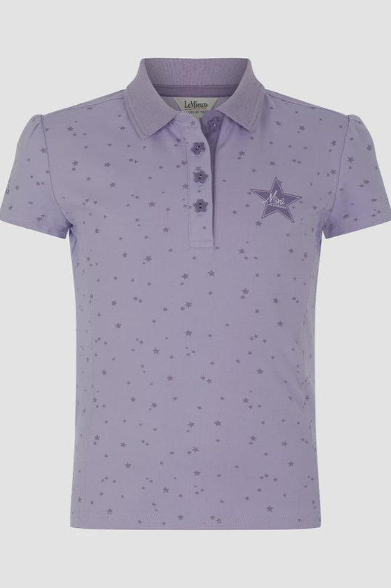 LeMieux Mini Polo Shirt Wisteria