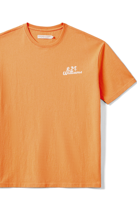 R.M. Williams Tee Tangerine