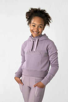  LeMieux Young Rider Cropped Hoodie in Musk or Ice Blue