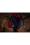 Equestrian Stockholm Jump Saddle Pad Sportive Dark Bordeaux