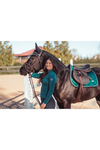 Equestrian Stockholm UV protection top Emerald