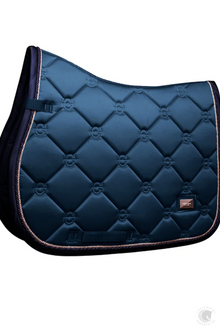  Equestrian Stockholm Jump saddle pad Monaco Blue