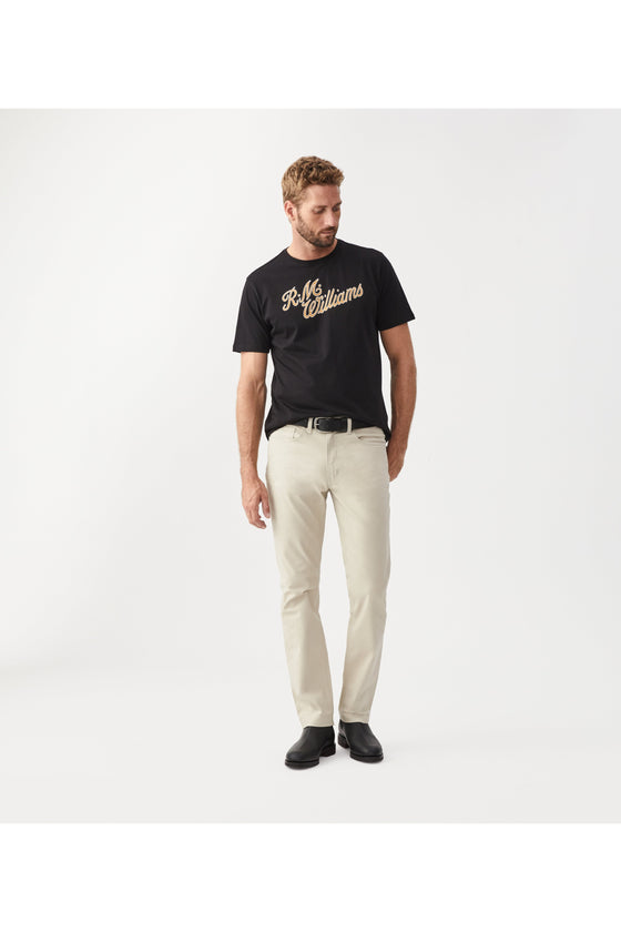 R.M.Williams Ramco Jean - Bone Stretch Cotton Twill