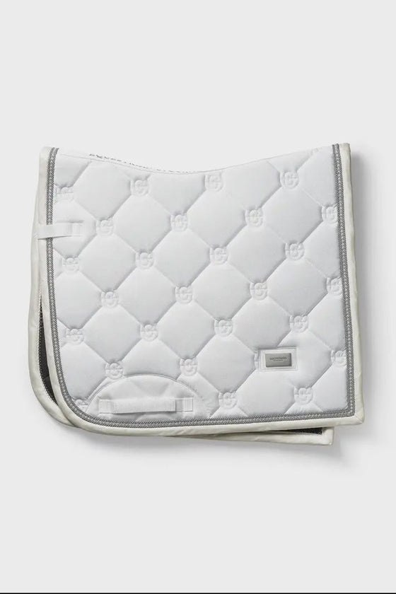 Dressage Saddle Pad Timeless White Glimmer