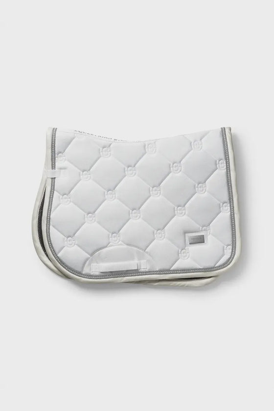 Jump Saddle Pad Timeless White Glimmer