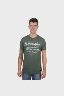  Wrangler Mens Ethan Tee Cypress