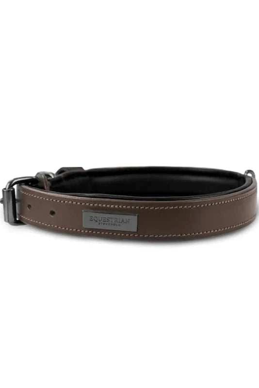 Equestrian Stockholm Dog Collar Clean