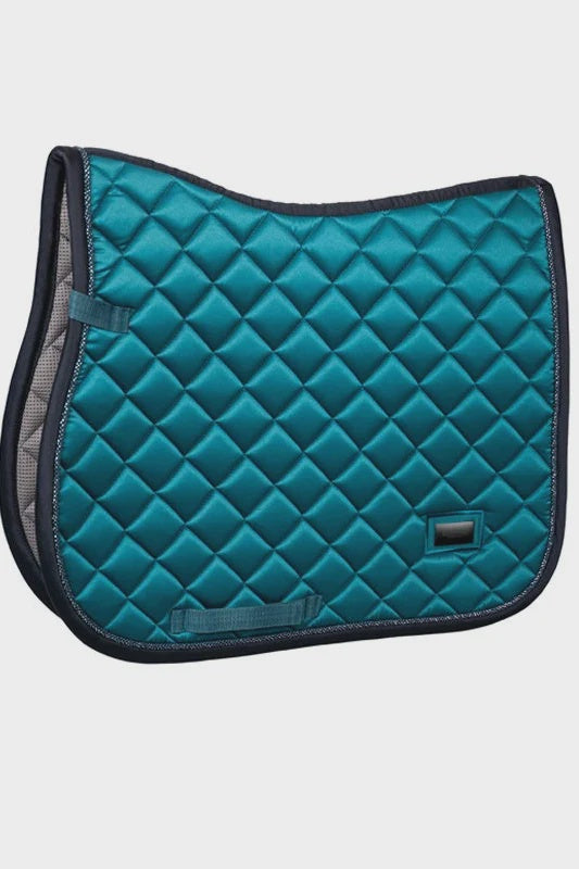 EQUESTRIAN STOCKHOLM JUMP SADDLE PAD - AURORA BLUES