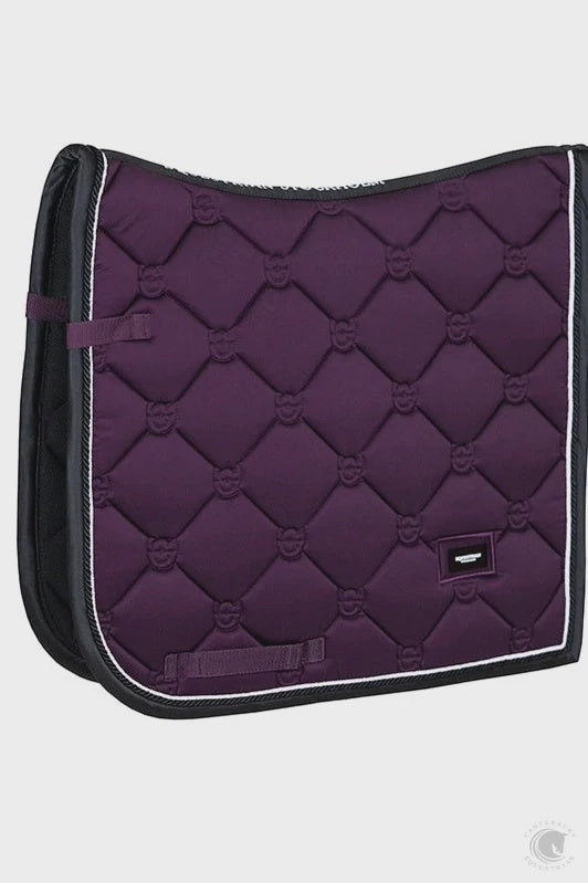 Equestrian Stockholm Black Raven Dressage Saddle Pad