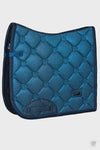 Equestrian Stockholm Blue Meadow Glimmer Dressage Saddle Pad