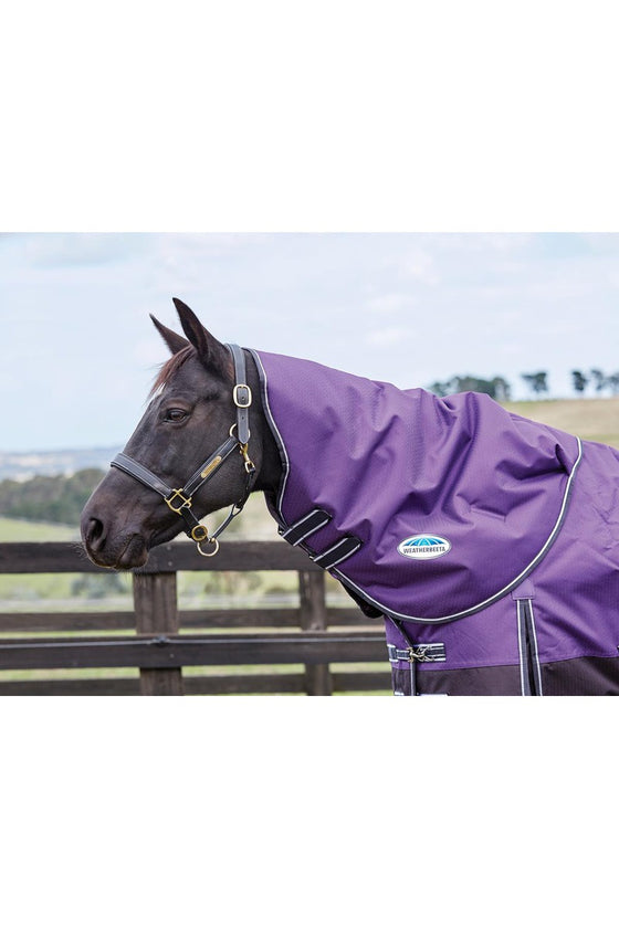 Weatherbeeta COMFITEC PLUS DYNAMIC NECK RUG MED/LITE PURPLE/BLK 100GM