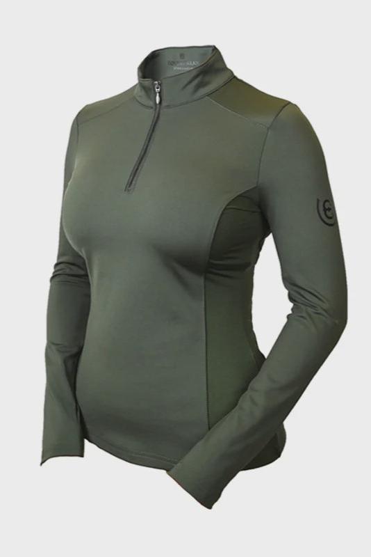 Equestrian Stockholm Vision top Deep Olivine