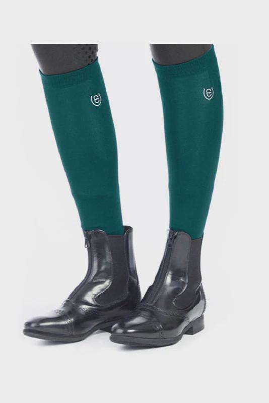 Equestrian Stockholm Riding Socks Emerald