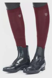  Equestrian Stockholm RIDING SOCKS BORDEAUX