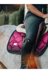 EQUESTRIAN STOCKHOLM JUMP SADDLE PAD - FADED FUSCHIA