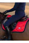 Equestrian Stockholm Jump Saddle Pad - Grenadine