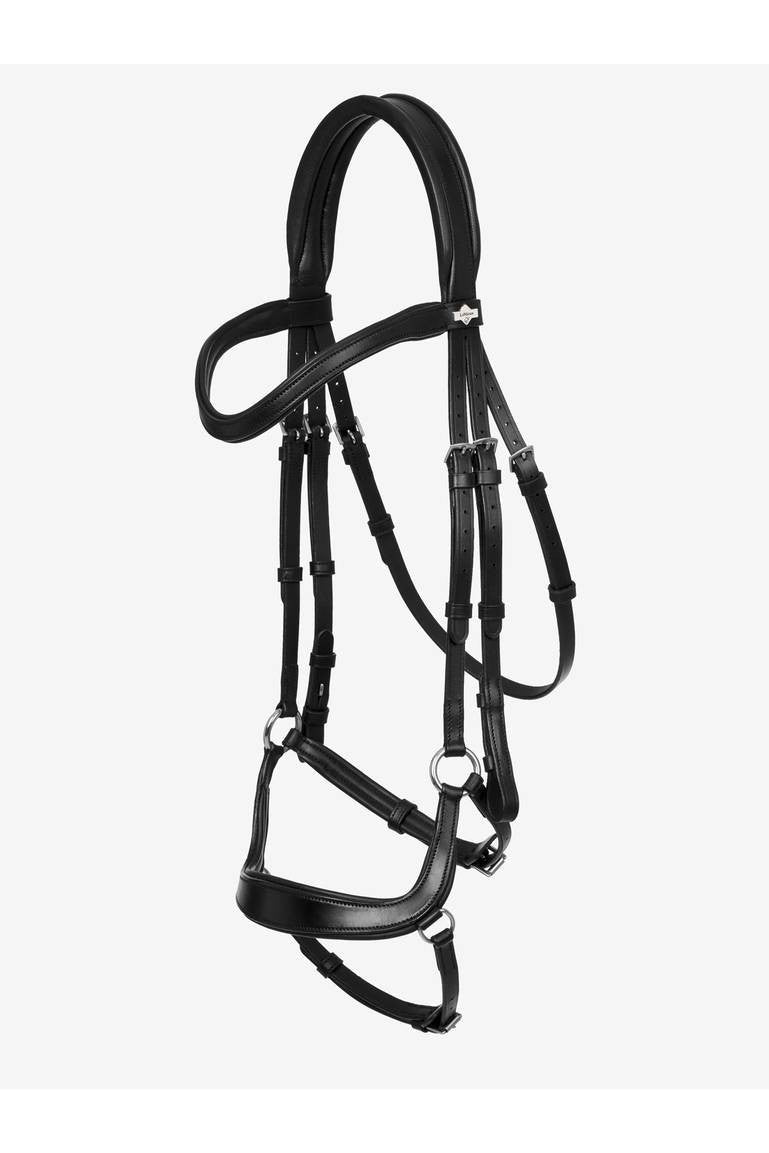 LeMieux Arika Drop Bridle Black/Silver