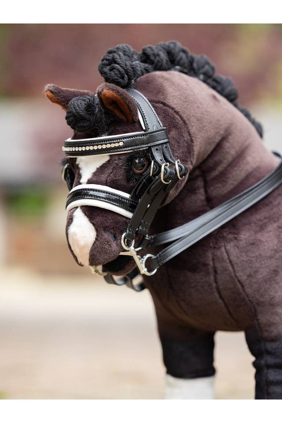 LeMieux Toy Pony Double Bridle Black