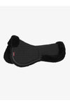 LeMieux Merino+ ProSorb 2 Pocket Half Pad Black/Black