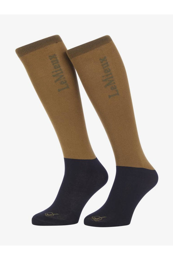 LeMieux Competition Socks 2 pack Ginger