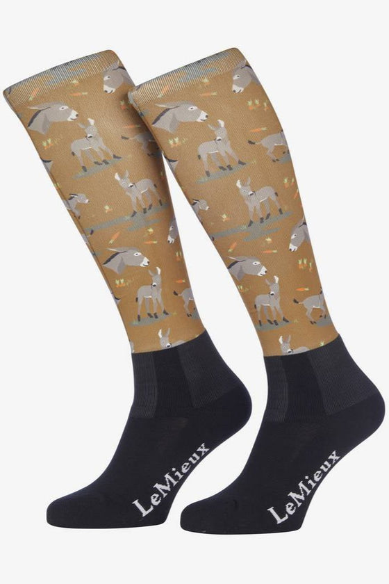 LeMieux Footsie Socks Donkey