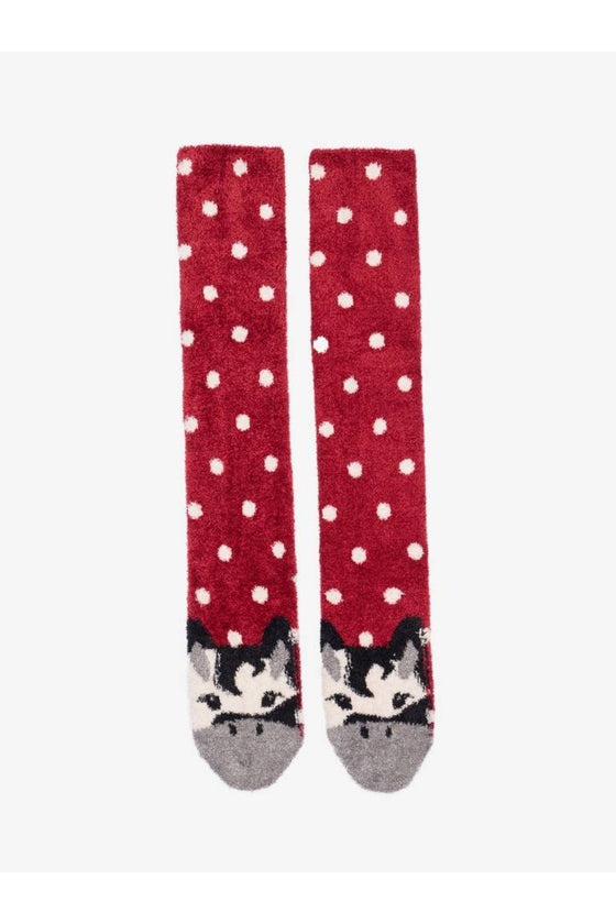 LeMieux Fluffy Character Socks Razzle Junior