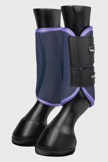  LeMieux Carbon Mesh Wrap Boots Bluebell