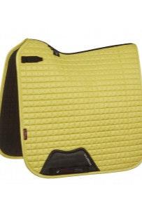  LeMieux Suede Dressage Saddle Pad Citron