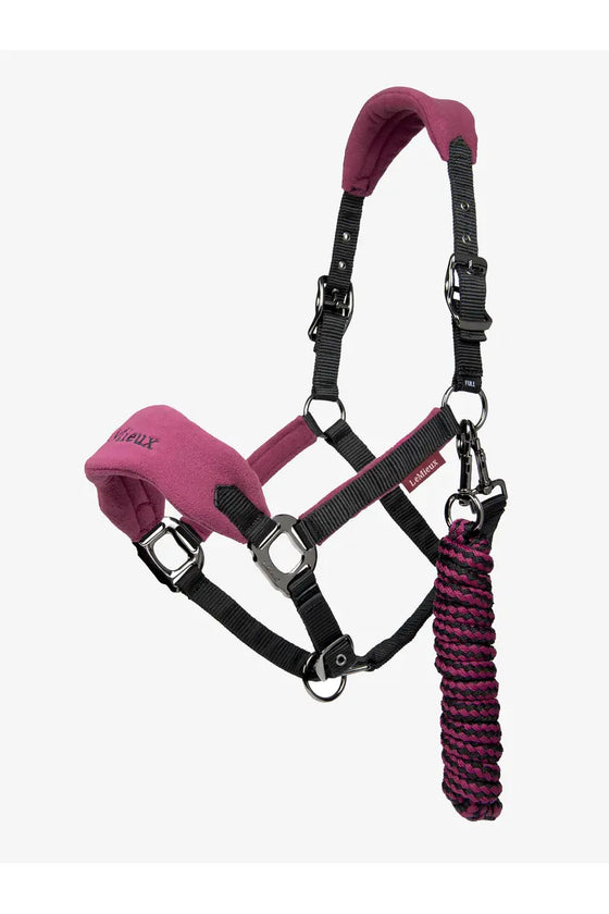 LeMieux Vogue Headcollar and Leadrope Plum