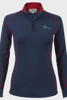  LeMieux Base Layer Navy/Red