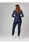 LeMieux Demi Pull On Breggings Full Seat Navy