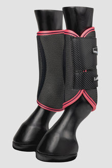  LeMieux Carbon Mesh Wrap Boots Papaya