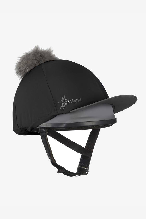 LeMieux Pom Hat Silk Black