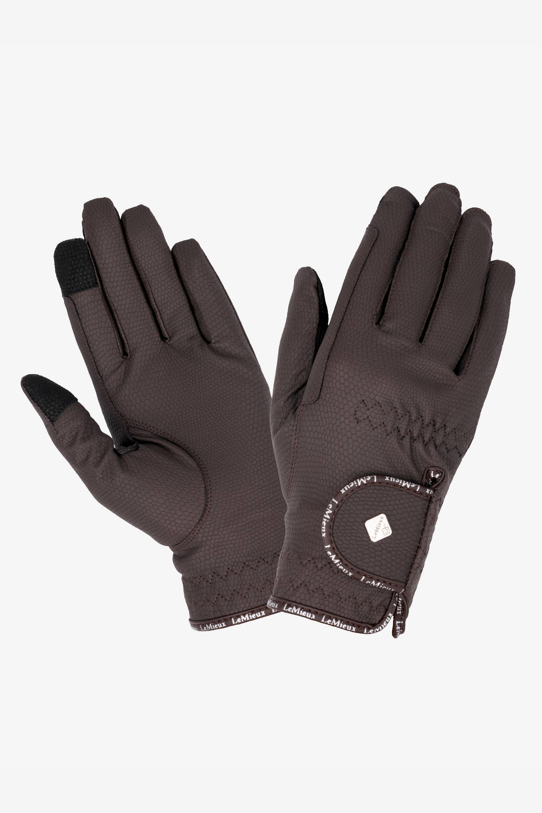 Classic Leather Riding Gloves Brown